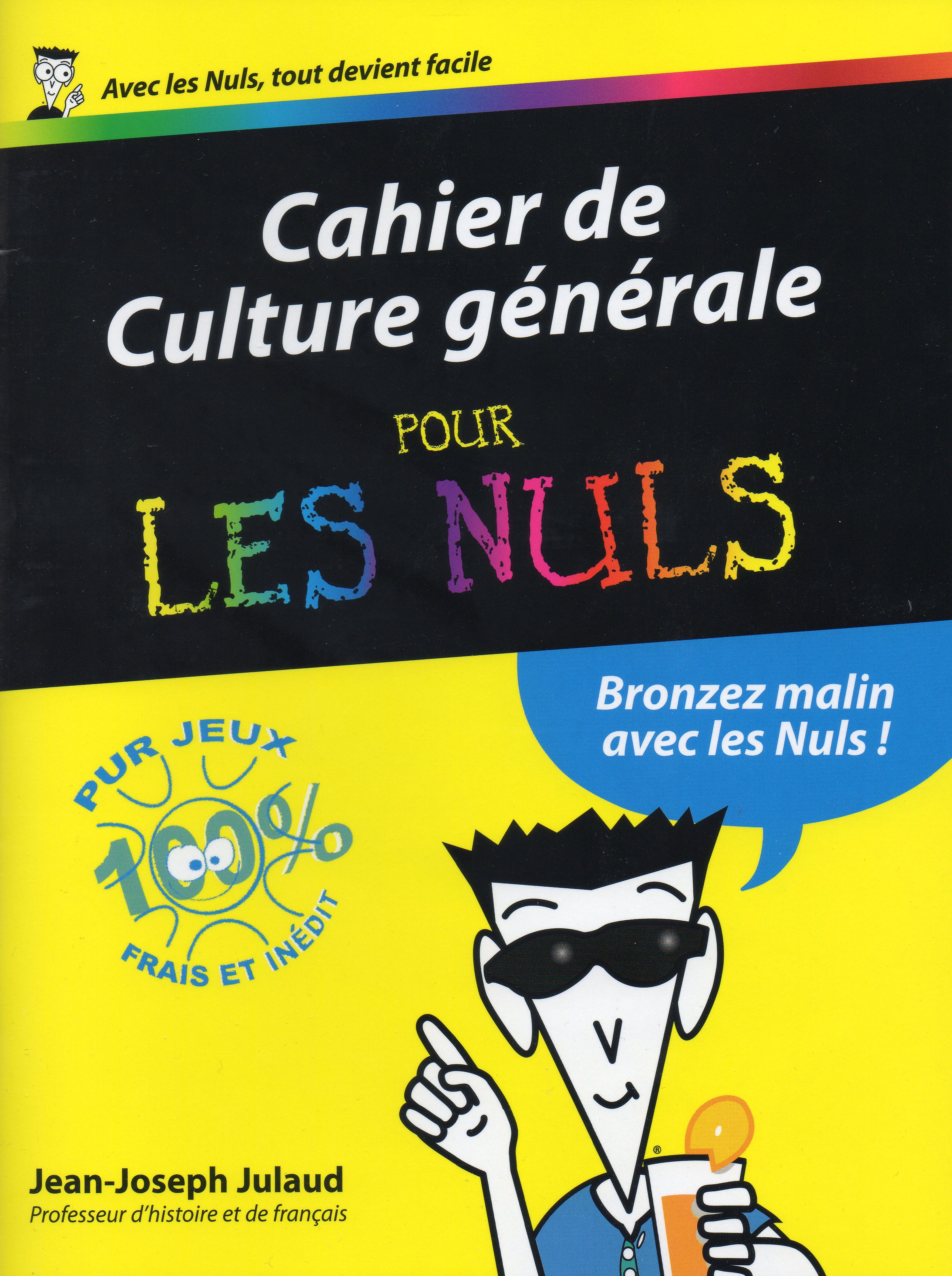 Cahier de culture générale 2012