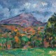 La Montagne Sainte Victoire - Paul Cézanne (1839 - 1906)