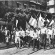 13 mai 1958 à Alger, la manifestation conduite par Pierre Lagaillarde.