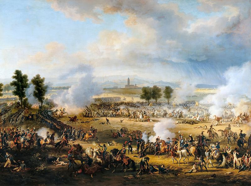 La bataille de Marengo, 14 juin 1800, par Louis-François Lejeune (1775 - 1848)