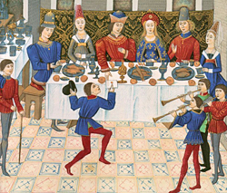 Jongleurs au Moyen Âge