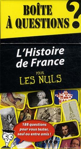 Boîte à questions : L'Histoire de France pour les Nuls