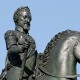 Statue équestre du roi Henri IV sur le Pont Neuf à Paris