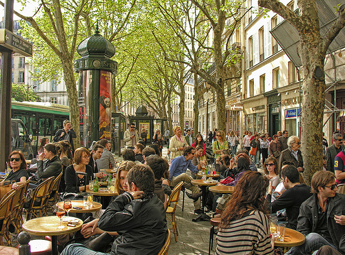 Le Café de la Mairie, place Saint-Sulpice, Paris